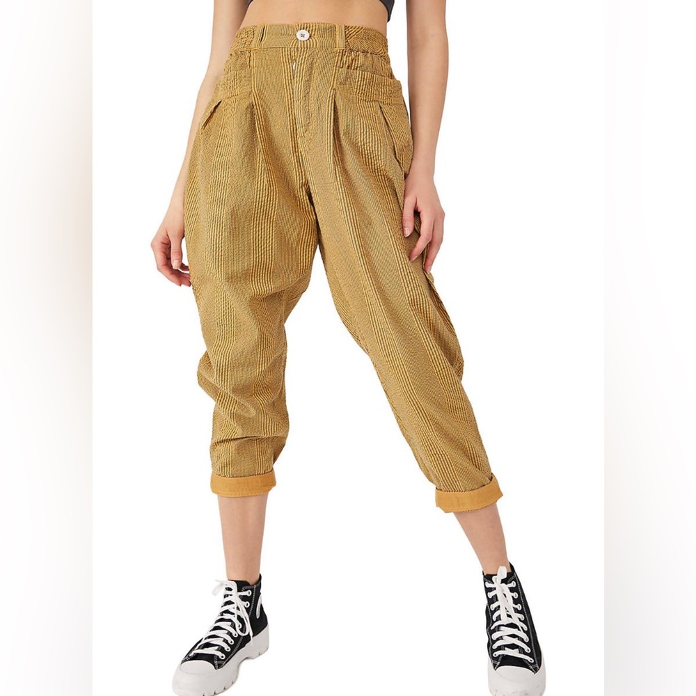 Free People Make A Stand Trousers
XS/Sepia Tone Seersucke.